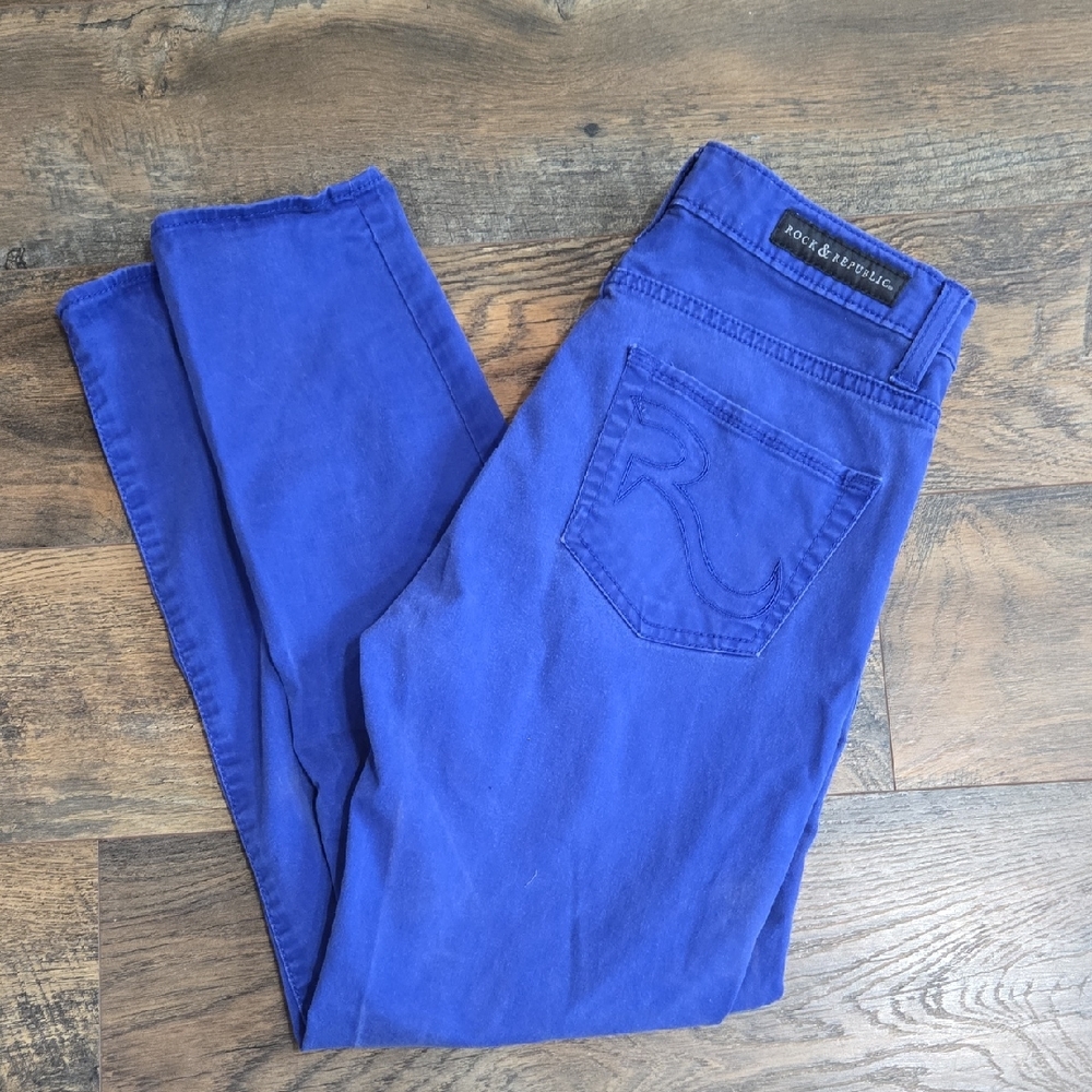 Womens Rock & Republic Cropped Ankle Pant